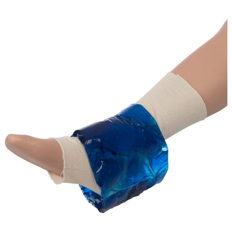 Torex Professional Hot and Cold Therapy RollOn Cold Therapy Sleeve Large Reusable Gel Ice Pack for Calf Knee and Thigh fits 15 to 21